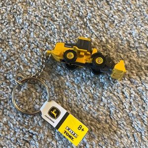 John Deere Wheel Loader Keychain